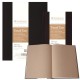 Strathmore A5+ Toned Tan Sketch hardcover (14X21.6 CM x 128 sheets) 89 g/m2 Tan paper color 400 Series Heavyweight (8.5*11 IN)